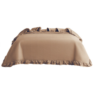 Quilted Bedspread 220 x 240 with Ruffle Rosella 07