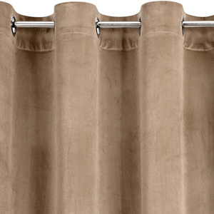 Zasłona 140 x 250 Dekoracyjna Welwet Melanie C.Beż