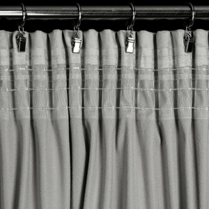 Zasłona 140 x 270 Dekoracyjna Marlen Stal