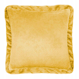 Pillowcase 40 x 40 Decorative Microfiber Ruffly Mousse