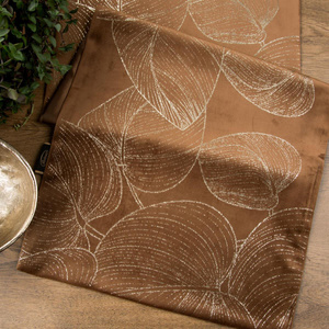 Bieżnik 35 x 180 Dekoracyjny Velvet Blink16 Brąz