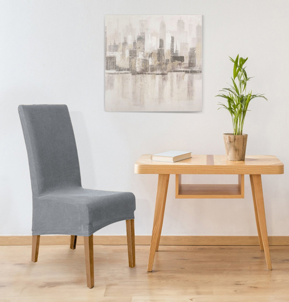 Pokrowiec na Krzesło Gładki 35x55x30 Pokr03 Stal