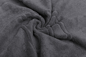 Bathroom rug Sora 50 x 70 24 650 g/m2 Gris