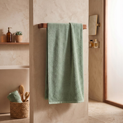 Ręcznik Otto 70 x 140 400 g/m2 Bawełniany Seledyn