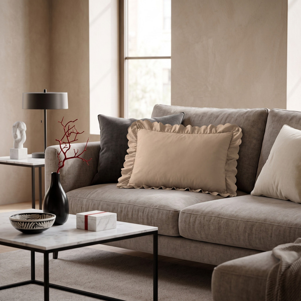 Poszewka 40 x 60 z Falbaną Luxury Jowita 02