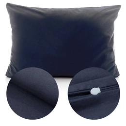 Poszewka Bawełna 50 x 70 Jednolita Ola Granat Navy