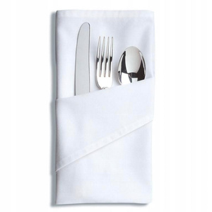 45 x 45 Banquet Napkin Cotton White
