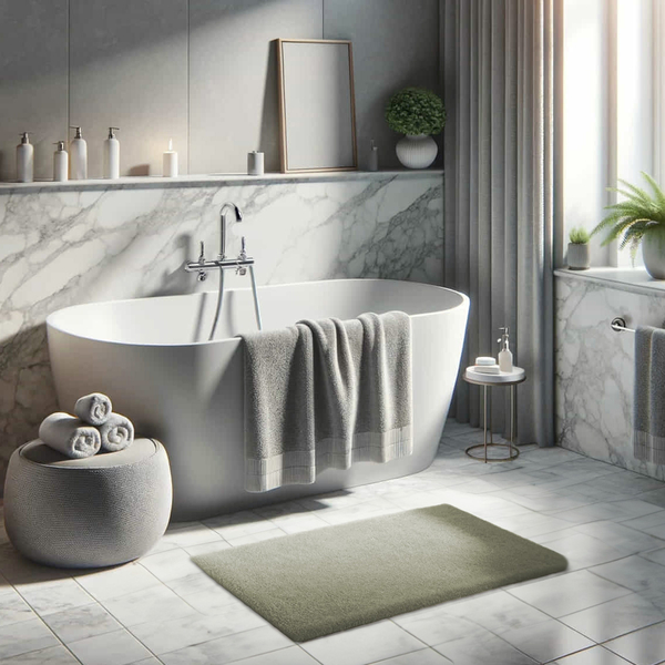 Rug 60 x 90 Soft Plush Fur Rabbit 109