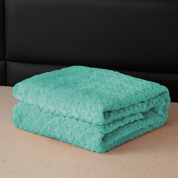 Koc 200 x 220 Mikrofibra Tłoczona Gediz 06