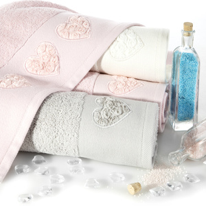 Ręcznik Kąpielowy Kamila (01) 70 x 140 Krem