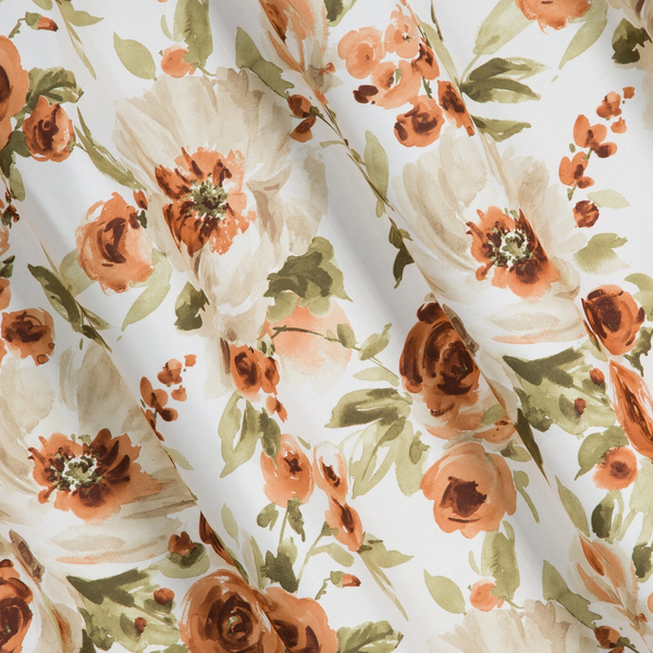 Zasłona Dekoracyjna Mila 140 x 250 Przelotka Rudy