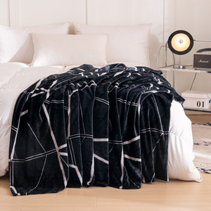 Koc 200 x 220 Mikrofibra Gładka Inger 11