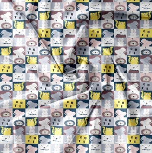 Bedding 140 x 200 2cz Satin Maria 2519