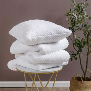 Blanket 200 x 220 Microfiber Jacquard Monte White