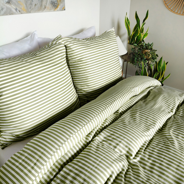 Pościel 220 x 200 3cz Mikrofibra w Pasy Eusebia Home 15