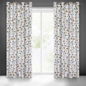 Curtain 140 x 250 Decorative Kristal Bia+Silver