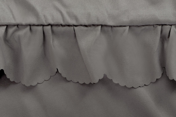 Pościel 200 x 220 3cz Satynowa z falbaną Nadir 03