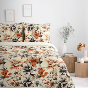 Bedding 220 x 200 3pc Cotton Satin Nika 51