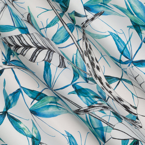 Curtain 140 x 250 Decorative Iga Bi+Zie Drawstrings