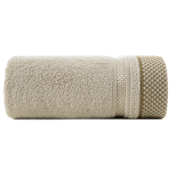 Ręcznik 70 x 140 Bawełna Kinga 02 485GSM Beż
