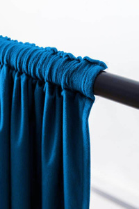 Curtain 140 x 270 Velvet Tunnel Tape Giorgia 07