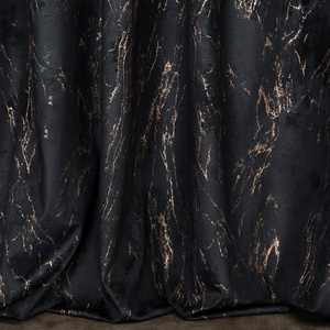 Zasłona 140 x 300 Dekoracyjna Velvet Nadia Cza+Zł