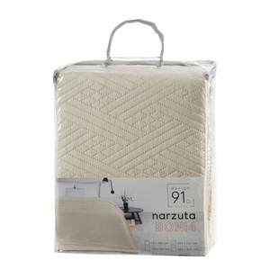 Narzuta 200 x 220 Pikowana Dekoracyjna Boni4 Krem