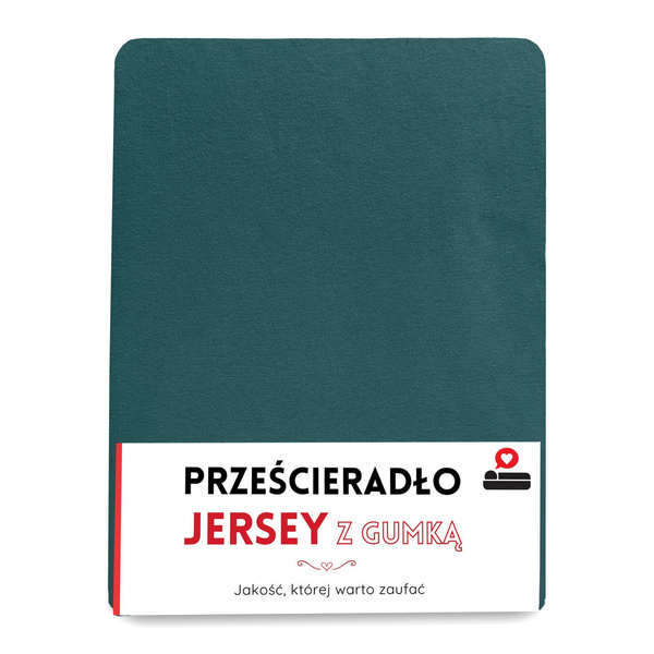 Prześcieradło 200 x 220 Jersey z Gumką Gaja 47