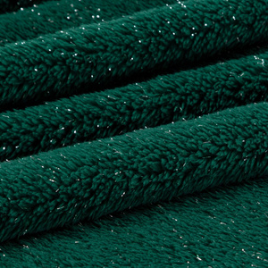 Blanket 150 x 200 Microfiber Shiny Blink C.Green+S