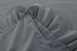 Bedding 220 x 200 3pc with valance Jowita 08