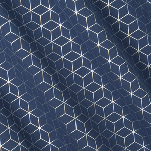 Zasłona 140 x 250 Gotowa Dekoracyjna Cube Gran + Sr