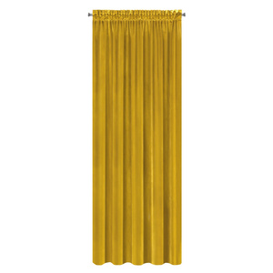 Curtain 140 x 270 Decorative Samanta Mustard Tape