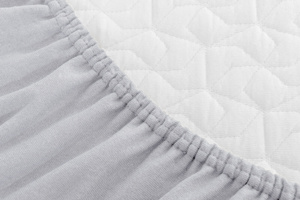 Prześcieradło Jersey z Gumką Tyrs 034J Szary 180x200