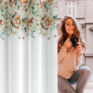 Curtain 140 x 250 Decorative Drawstring Lora Bi+Zi