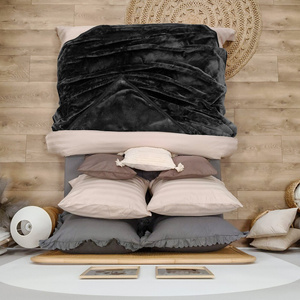 Koc 70 x 160 Akrylowy Jednolity Ciepły Yasemin 05