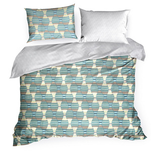 Bedding 220 x 200 3pc Satin Nova Print Lunita