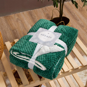 Blanket 150 x 200 Microfiber Lamb Sherpa Butte