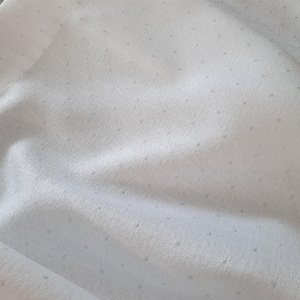 Tablecloth 140 x 240 Decorative Ellen White+Silver