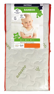 Comfortable Mattress 60x120x8 Cover BAMBOO