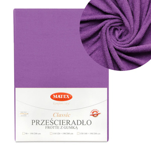 Terry sheet 120 x 200 with elastic CLASSIC 22