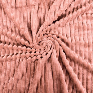 Blanket 200 x 220 Microfiber Embossed Ardea Stripes 59