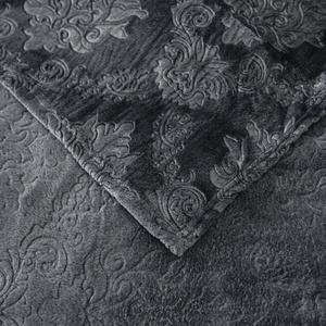 Blanket 200 x 220 Microfiber Embossed Clemente 02