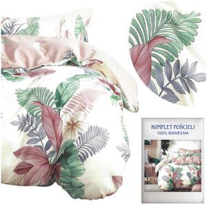 Cotton Satin Bedding No. A1356 160x200NP 3 parts