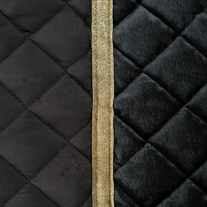 Narzuta 220 x 240 Dekoracyjna Kristin Czarna