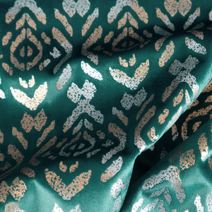 Ready-made Curtain 140 x 250 Laura Turquoise+Golden Splendor