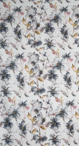 Curtain 140 x 270 Decorative Nika Tape White + Steel