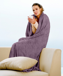 Blanket 200 x 220 Microfiber Stamped Larissa 05