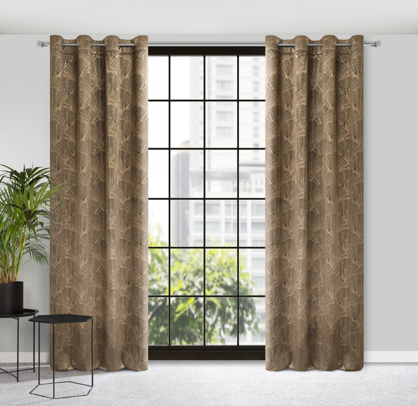 Zasłona Velvet Pierre Cardin Goja 140 x 250 Kawa