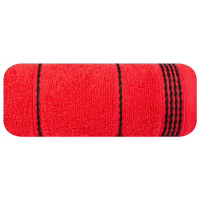 Ręcznik 70 x 140 Bawełna Mira 13 500 GSM Czer1