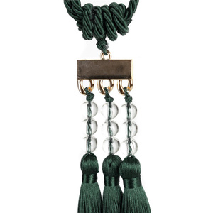 Decorative Cord for Curtains 66 x 30 Nora C. Turquoise